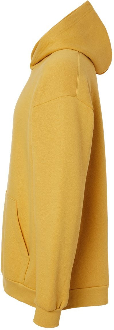 Left View of Mustard ReFlex Fleece Hoodie - RF498