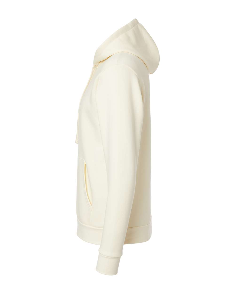 Left View of Natural Santa Barbara Hoodie - 9303