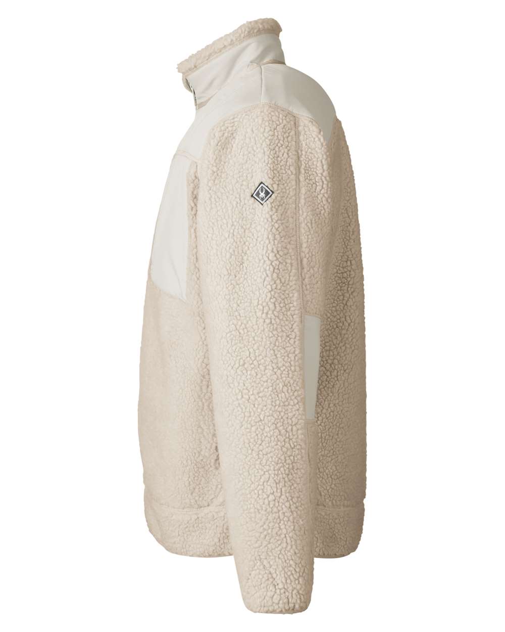 Rear View of Natural Venture Sherpa Jacket - S17940