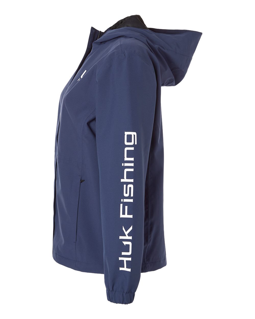 Rear View of Naval Academy Women's Storm Rain Jacket - H640027