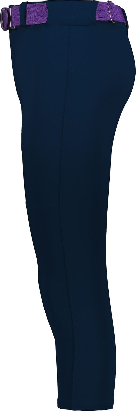 Left View of NAVY LDS GAMER CLASSIC SFTBLL PANT