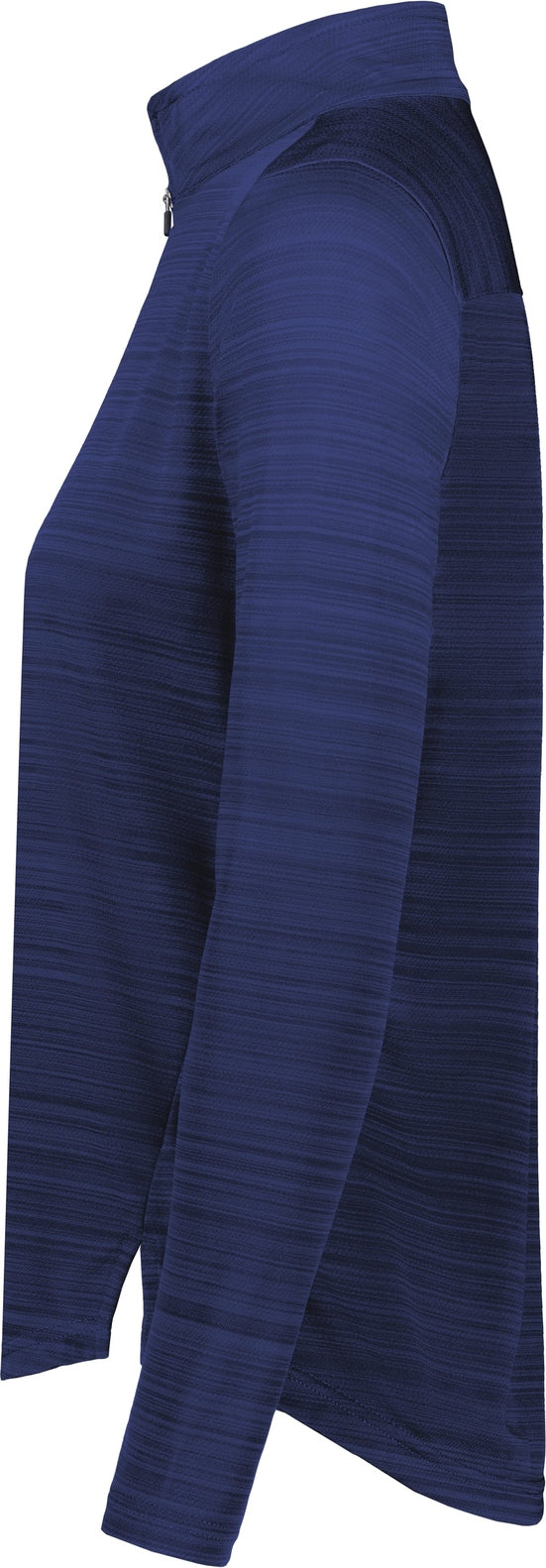 Left View of NAVY LDS PURSUIT 1/2 ZIP PULLOVER