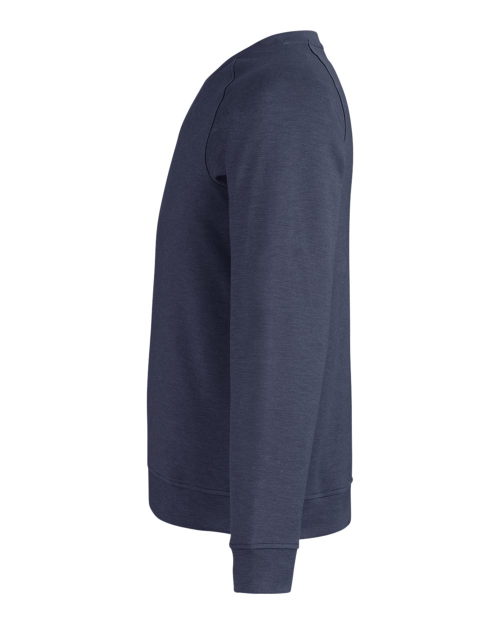 Left View of Navy Melange Men&#39;s New Classics® Charleston Pullover - DG482