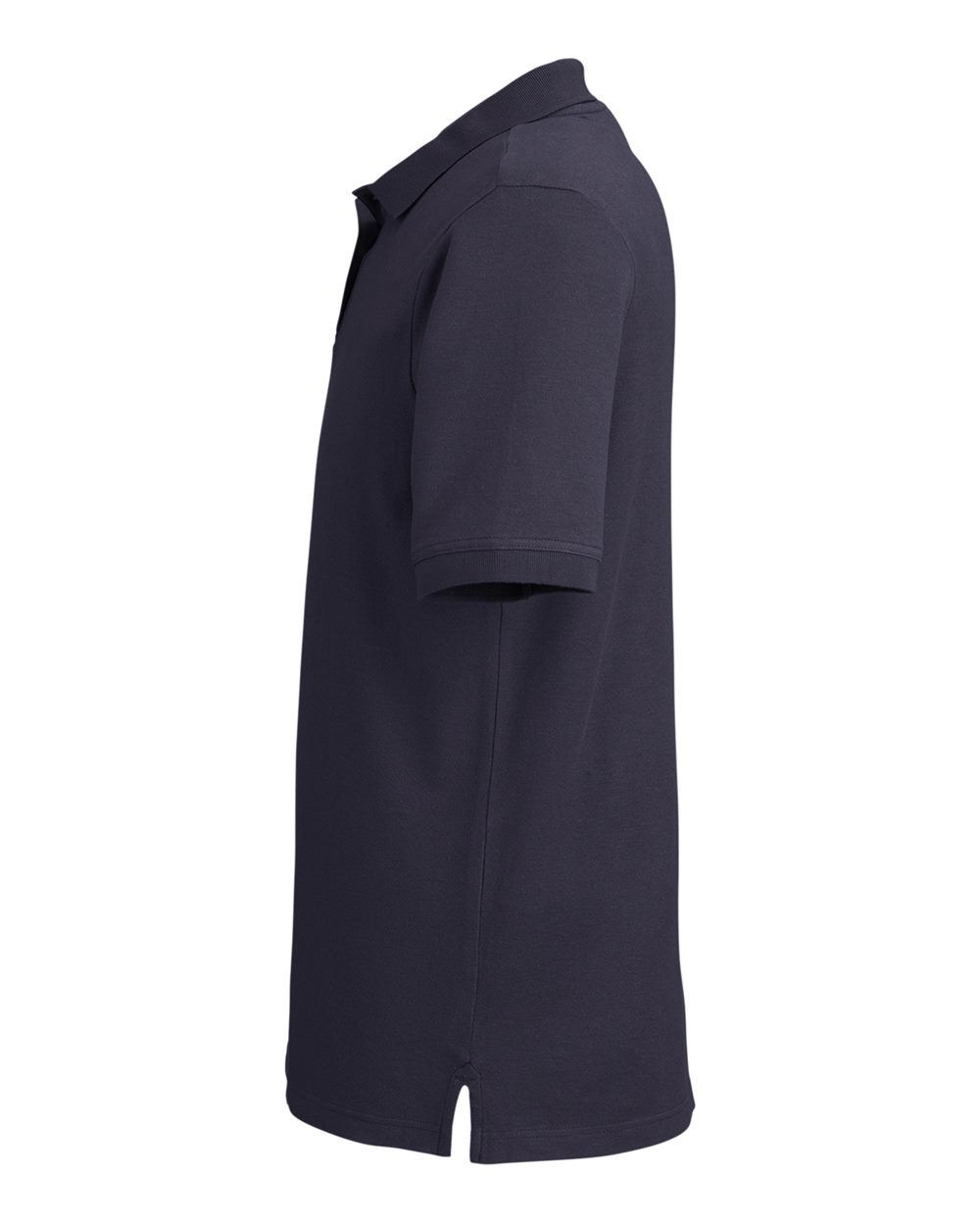Left View of Navy Men&#39;s New Classics® Performance Polo - DG100