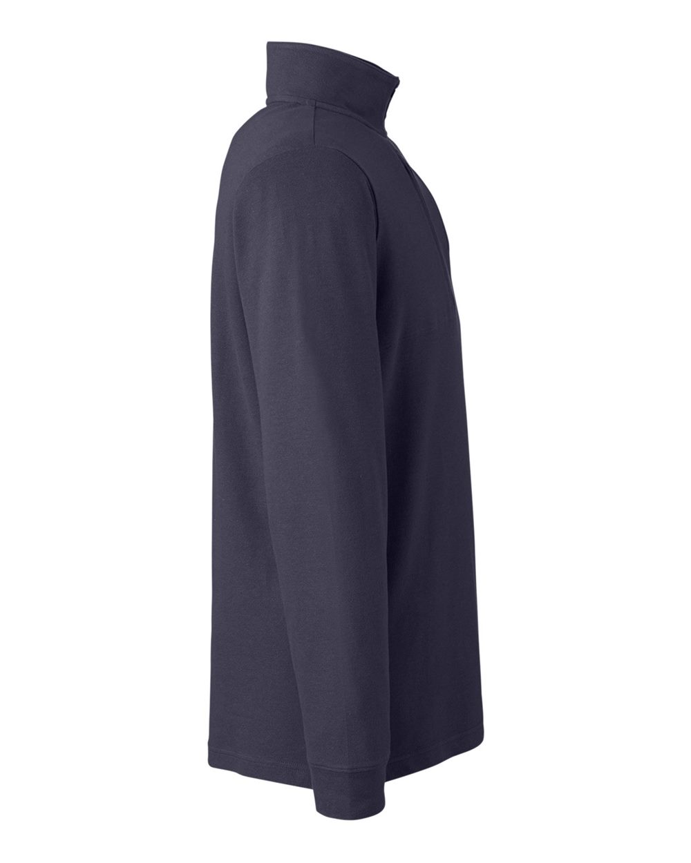 Left View of Navy Men&#39;s New Classics® Performance Quarter-Zip Pullover - DG400