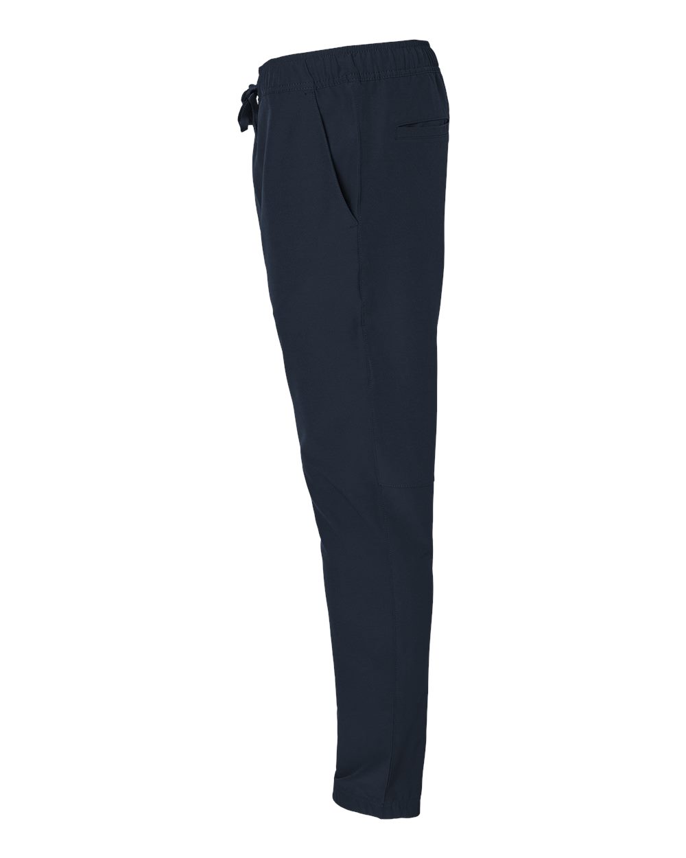 Left View of Navy Perfect Jogger - 8888