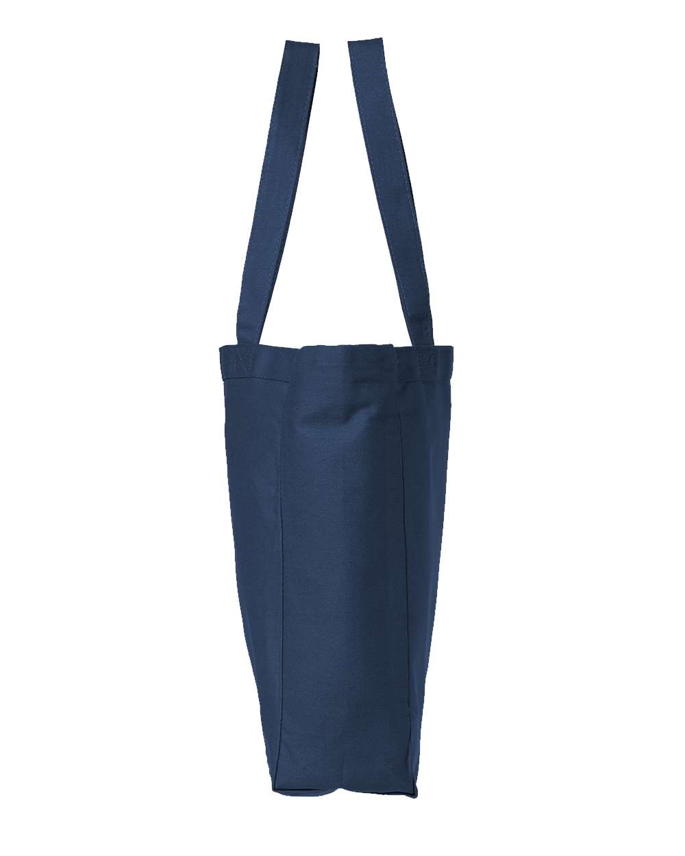 Left View of Navy Susan Tote - 8861