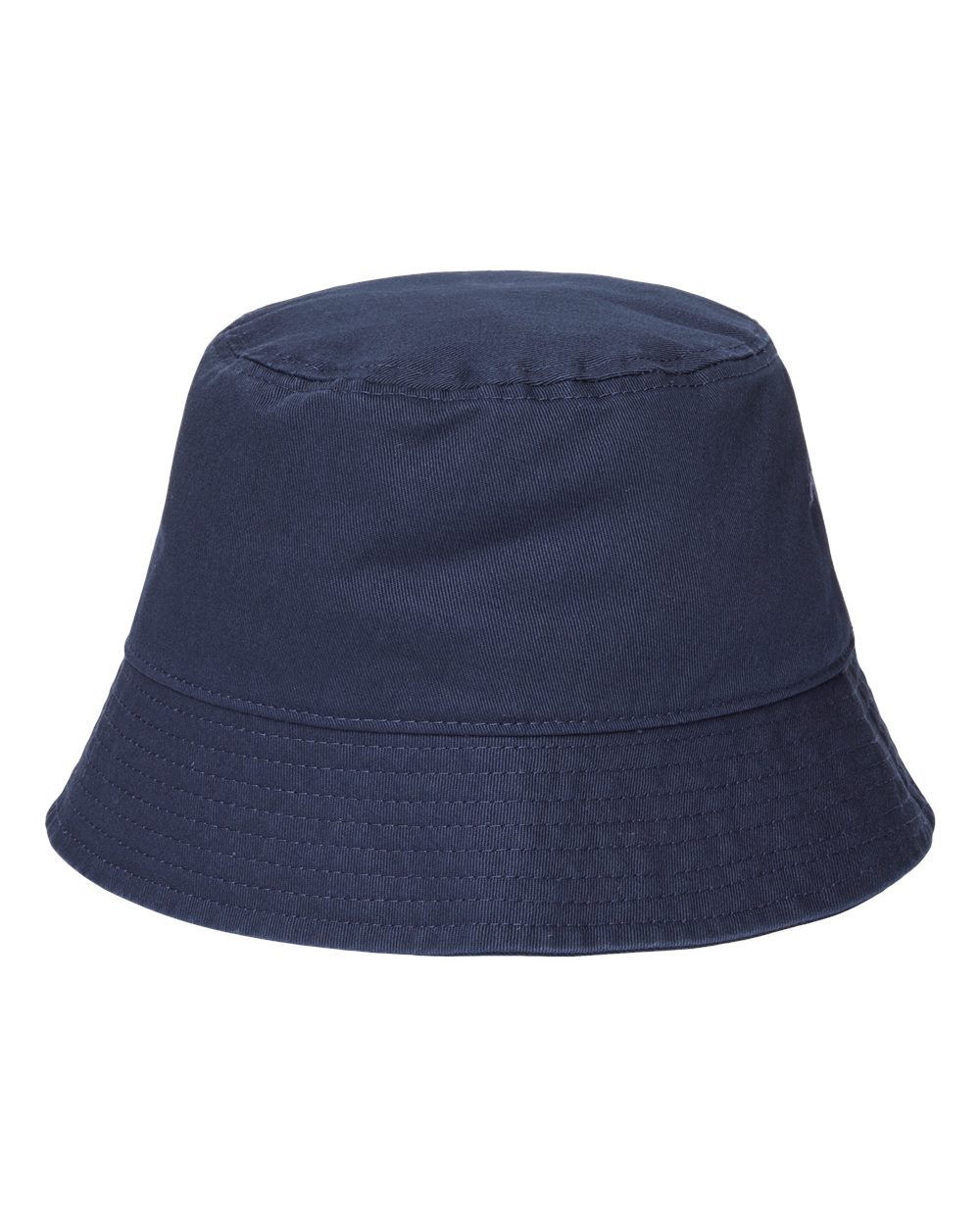 Left View of Navy Sustainable Bucket Hat - POWELL