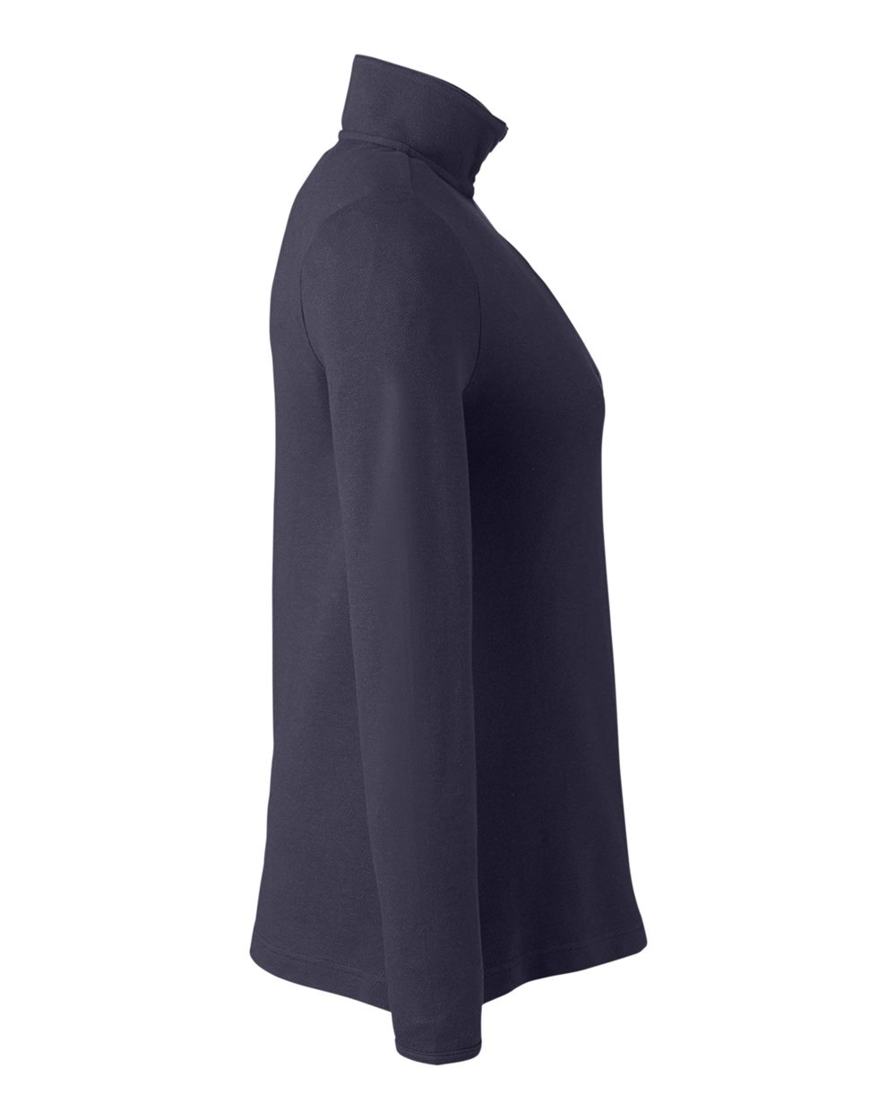 Left View of Navy Women&#39;s New Classics® Performance Quarter-Zip Pullover - DG400W