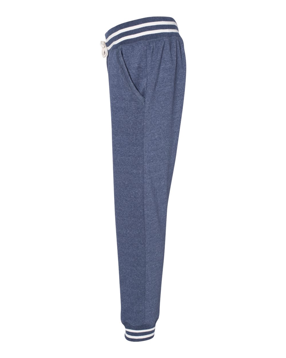 Left View of Navy Women’s Relay Joggers - 8654