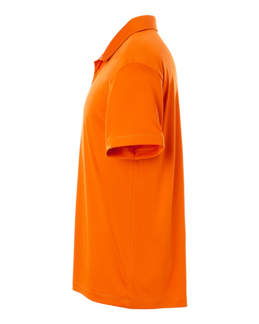 Left View of Neon Orange Pro-Lock Performance Polo - 41800