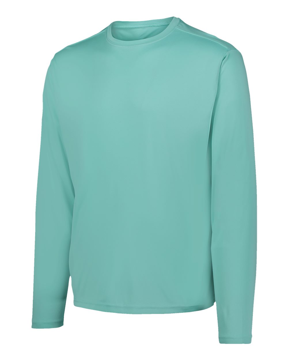Left View of Oasis Sunproof® Long Sleeve T-Shirt - 19456