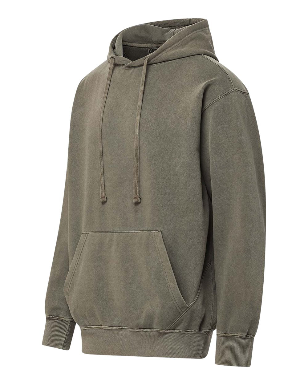 Left View of Olive Branch Men's Coastal Color™ Hooded Sweatshirt - 25100 plain
