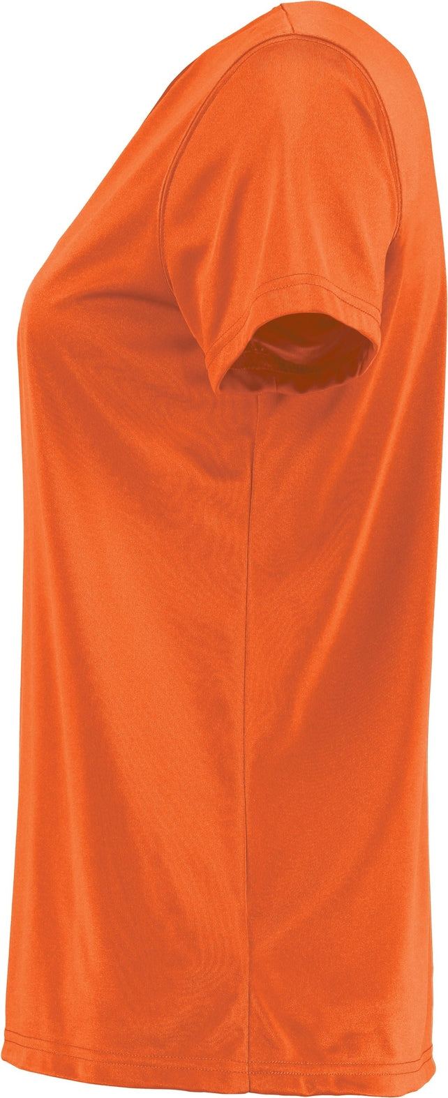 Left View of ORANGE LADIES NEXGEN WCKING TEE
