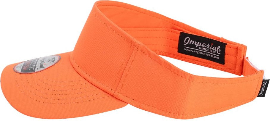 Left View of Orange The Performance Phoenix Visor - 3124P