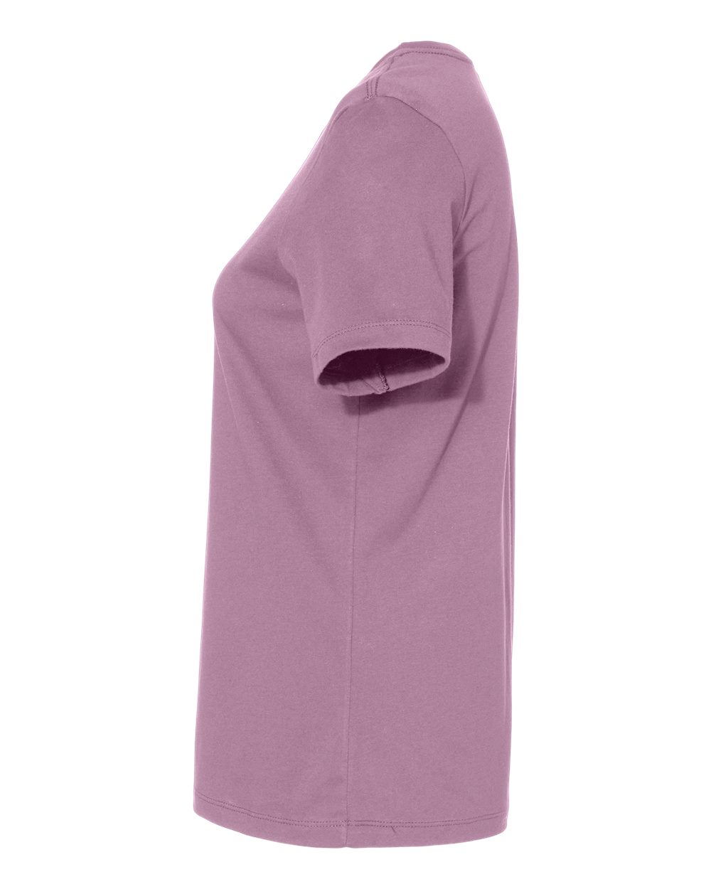Left View of Orchid Women’s Relaxed Jersey Tee - 6400