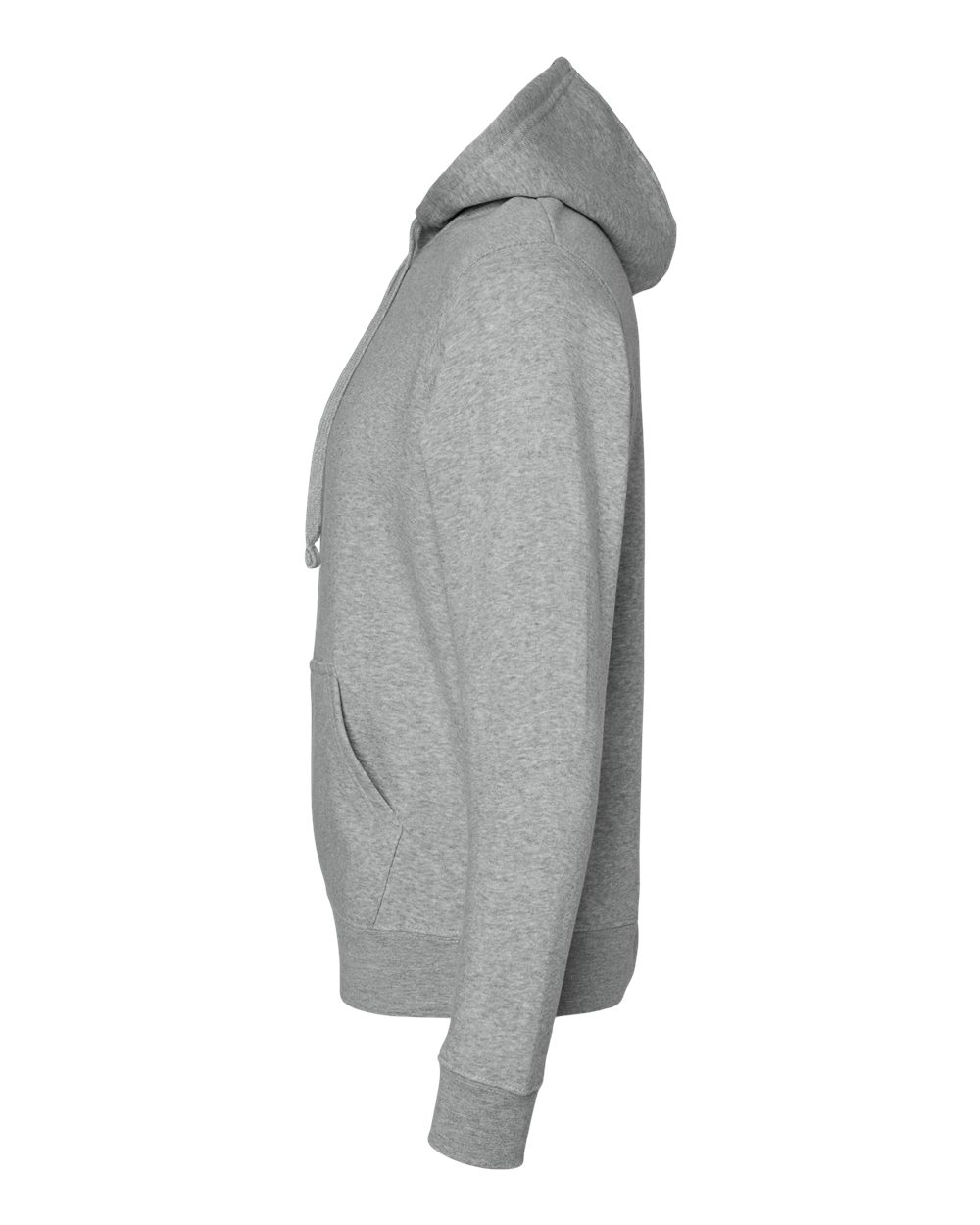 Left View of Oxford Cloud Fleece Hooded Sweatshirt - 8620