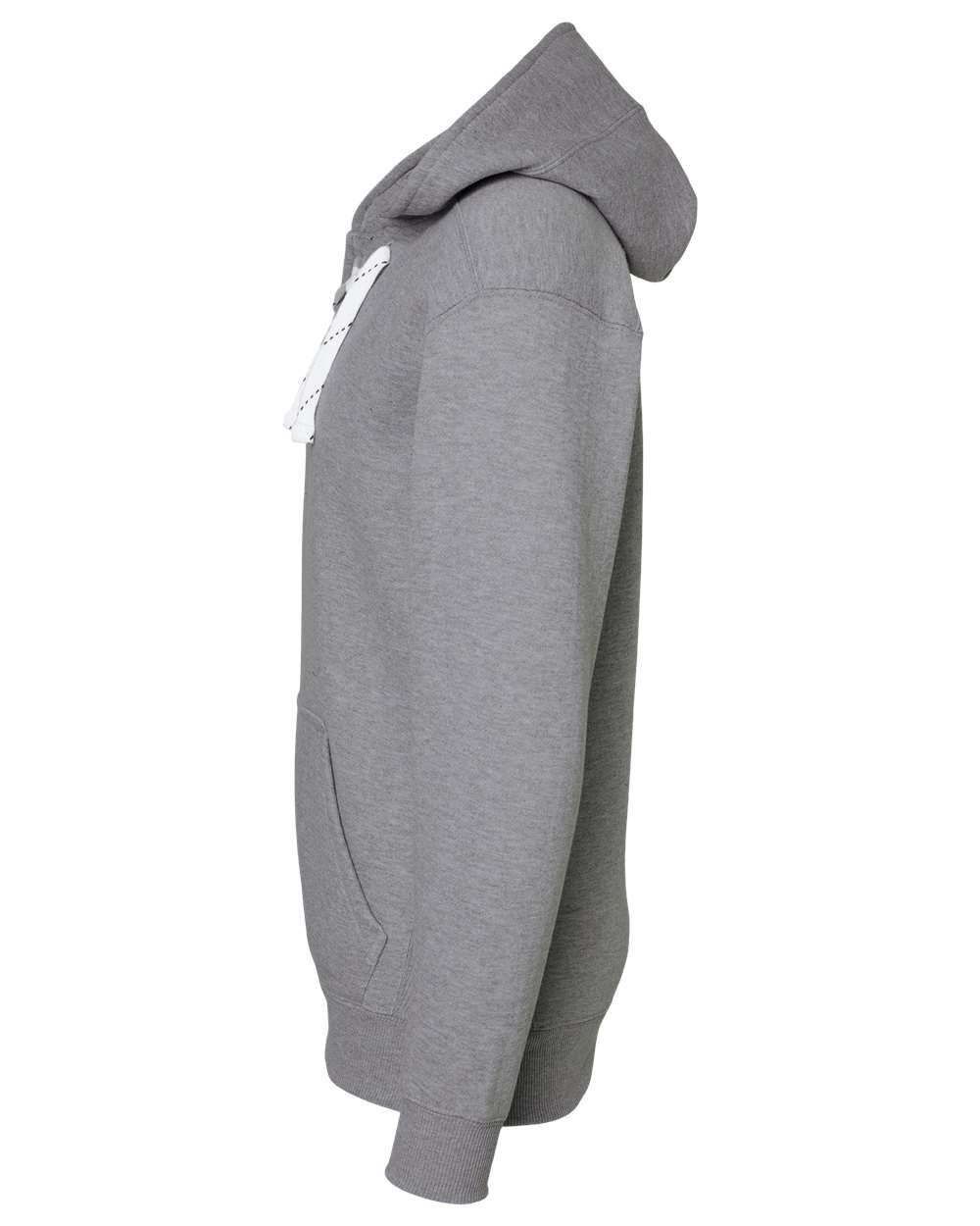 Left View of Oxford Sport Lace Hooded Sweatshirt - 8830