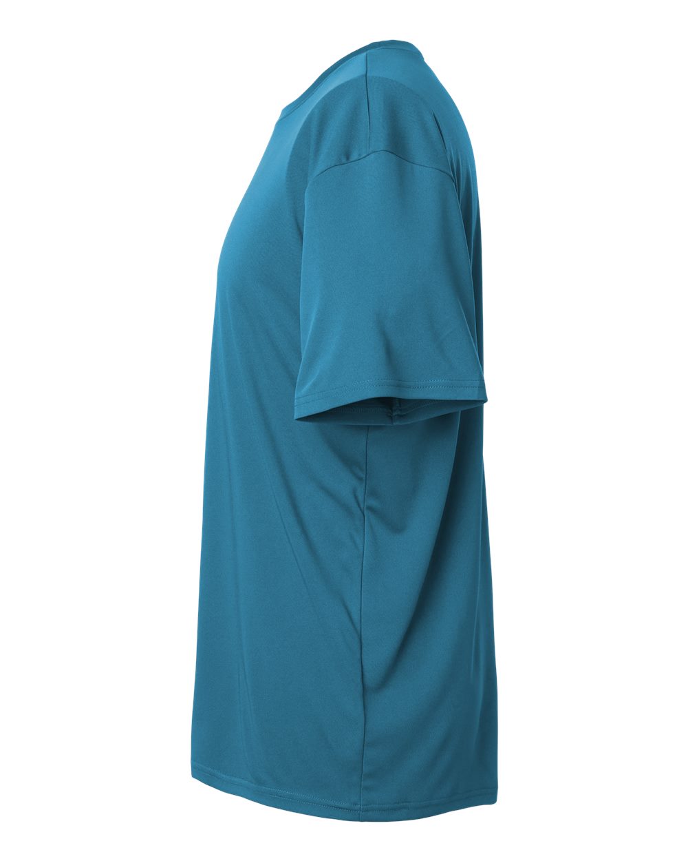 Left View of Pacific Blue Pro-Lock Performance T-Shirt - 48000