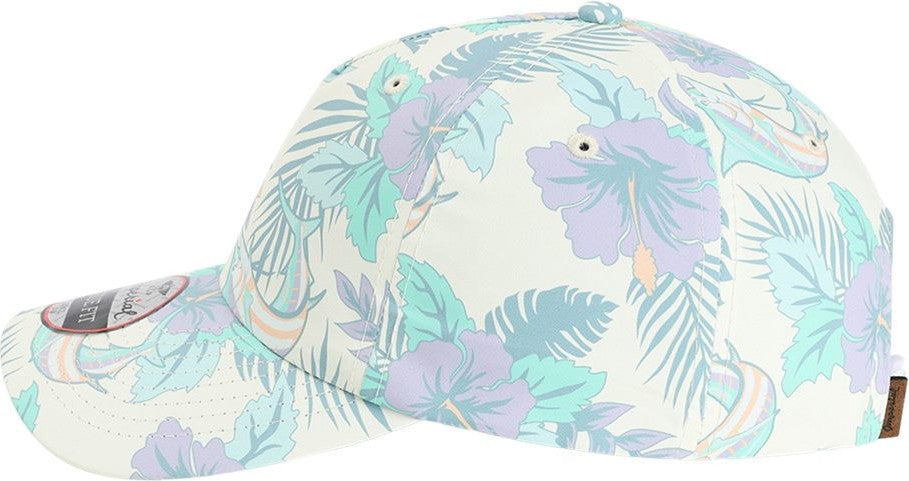 Left View of Pale Yellow The Easy Read Cap - 4072