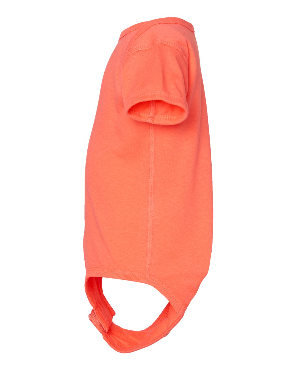 Left View of Papaya Infant Fine Jersey Bodysuit - 4424