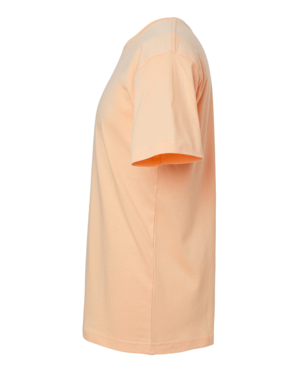 Left View of Peachy Fine Jersey Tee - 6901