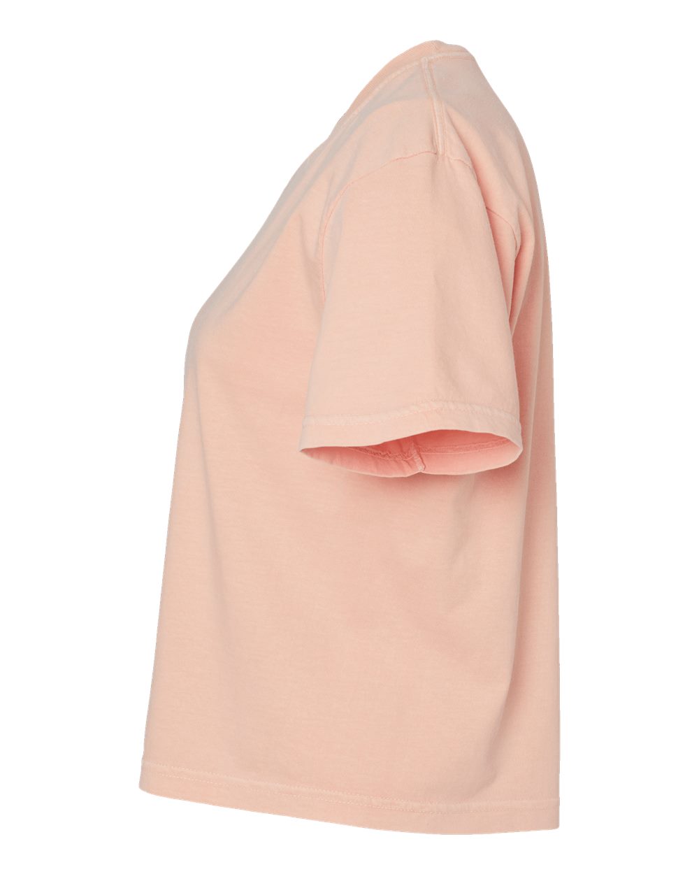 Left View of Peachy Women's Heavyweight Boxy T-Shirt - 3023CL