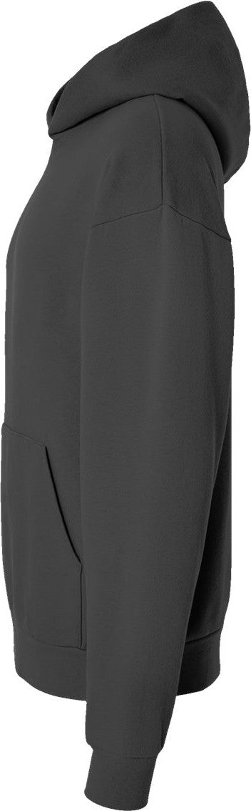 Left View of Pigment Black Avenue Hooded Sweatshirt - IND280SL