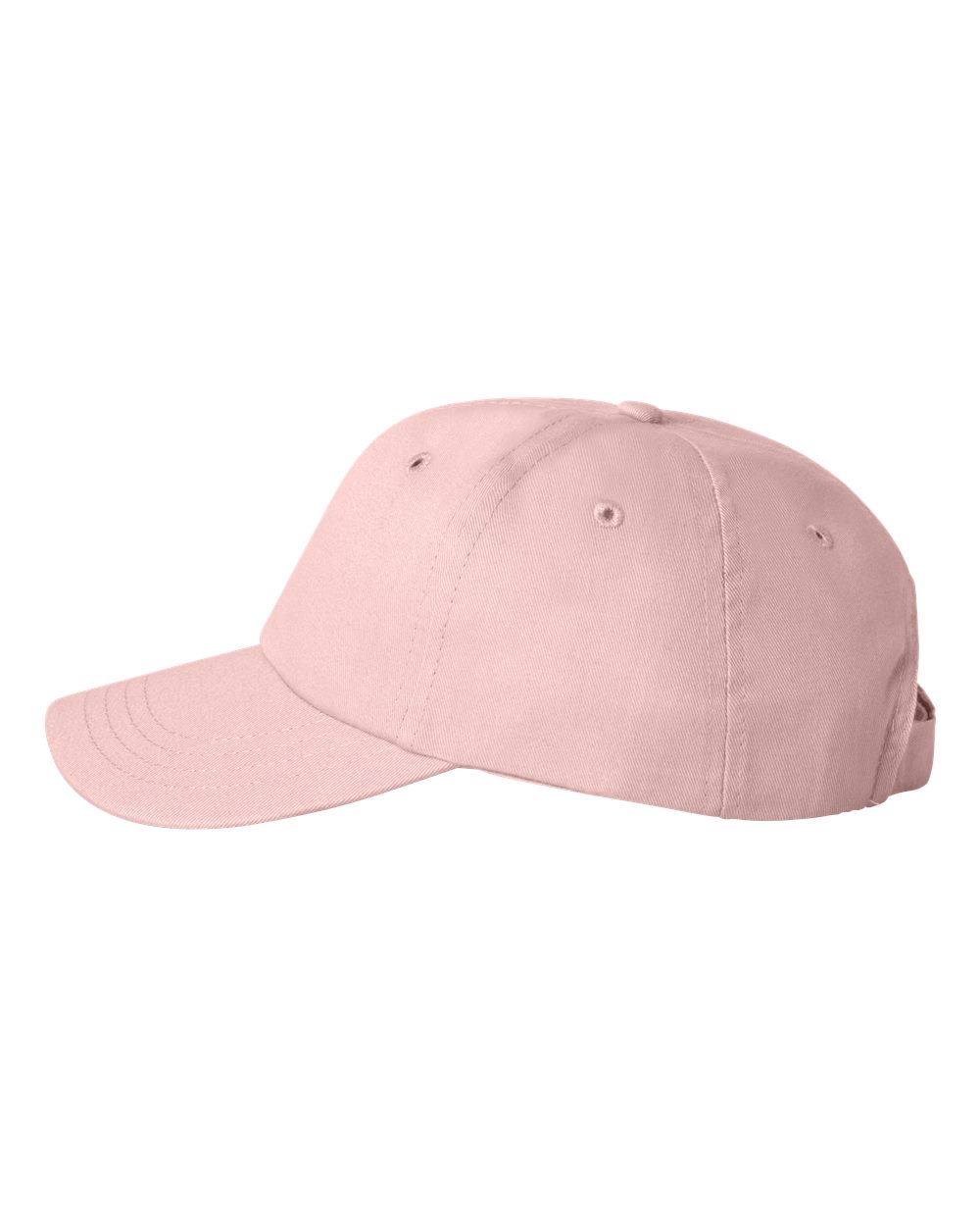 Left View of Pink Econ Cap - 6440