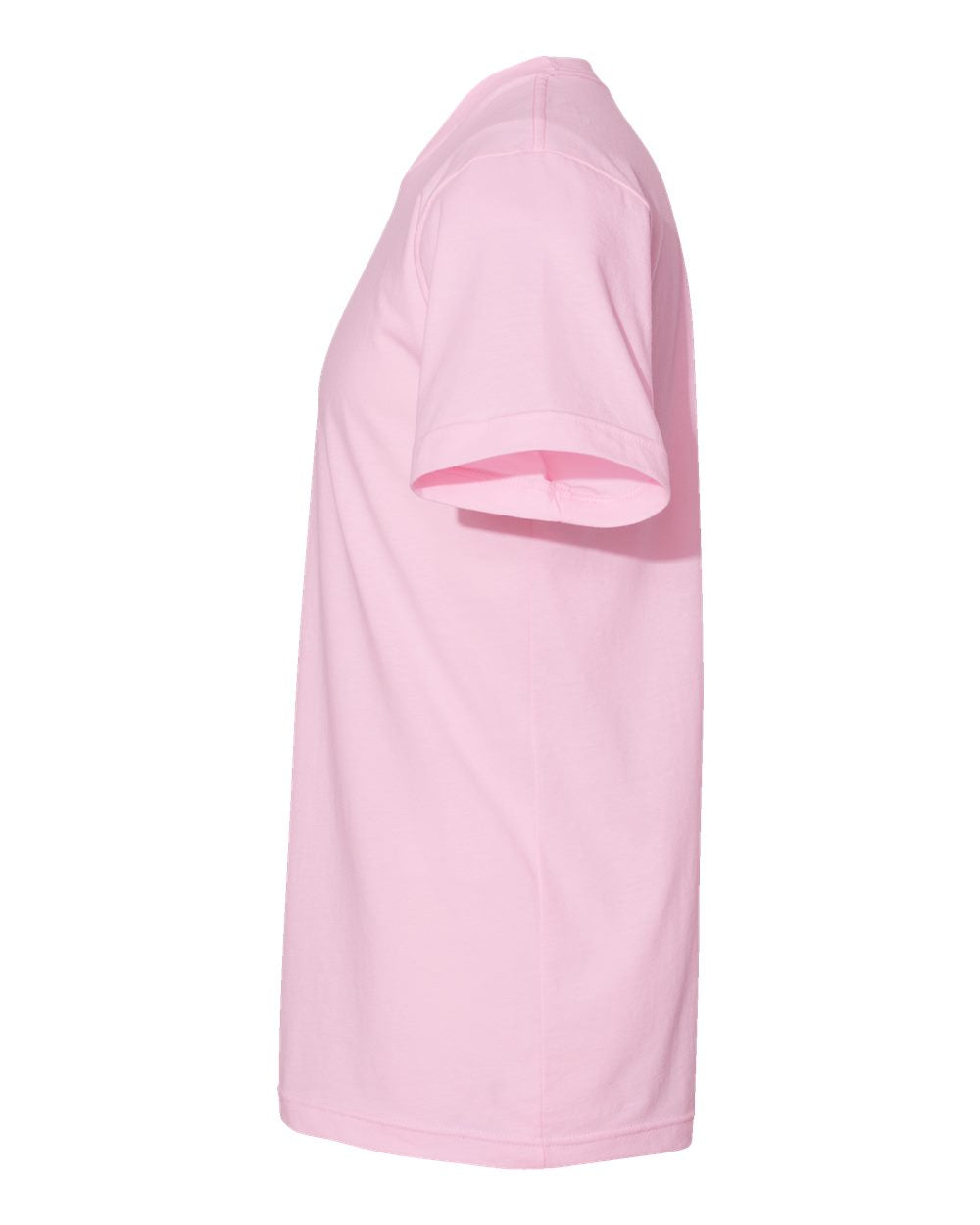 Left View of Pink Fine Jersey Tee - 2001