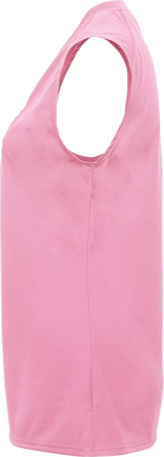 Left View of PINK GIRLS B-CORE SLEEVELESS TANK
