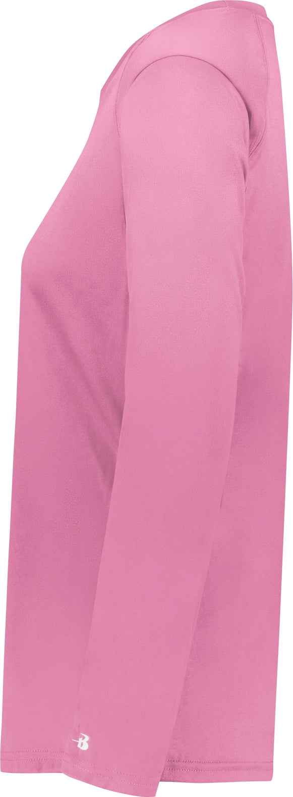 Left View of PINK LADIES B-CORE L/S TEE