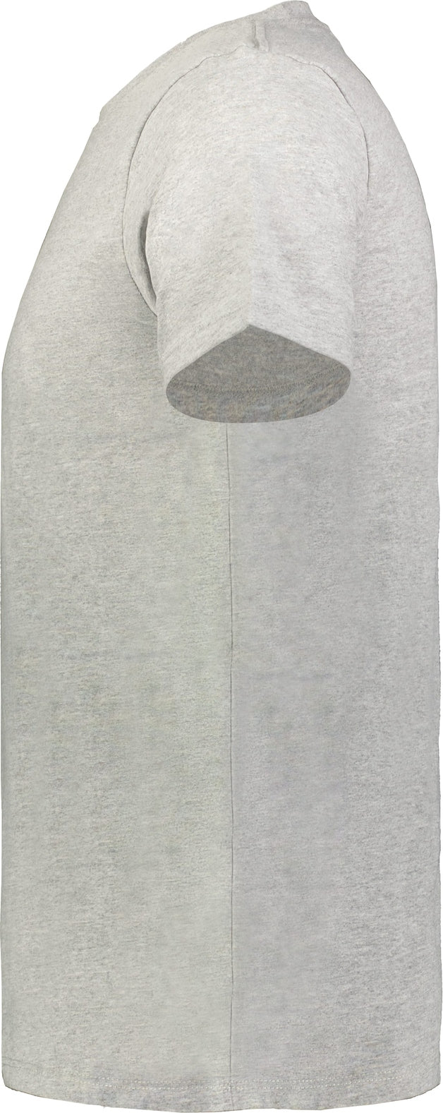 Left View of PLATINUM HEATHER ALL-DAY CORE BASIC 50/50 TEE