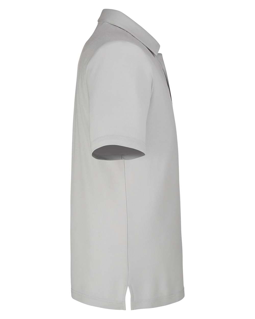 Left View of Platinum Men's Fusion ChromaSoft™ Pique Polo - CE112