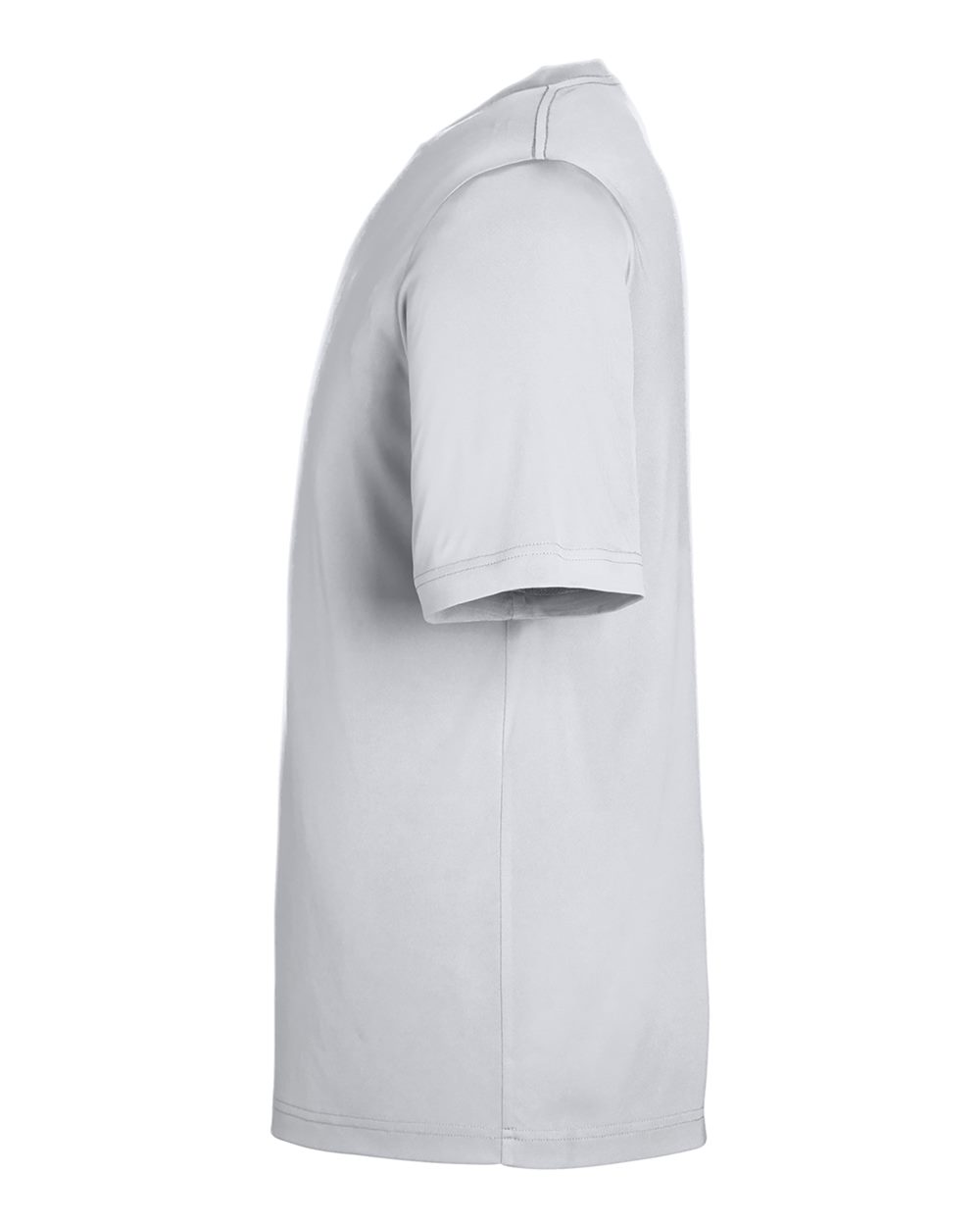 Left View of Platinum Unisex Capital Performance T-Shirt - CE10