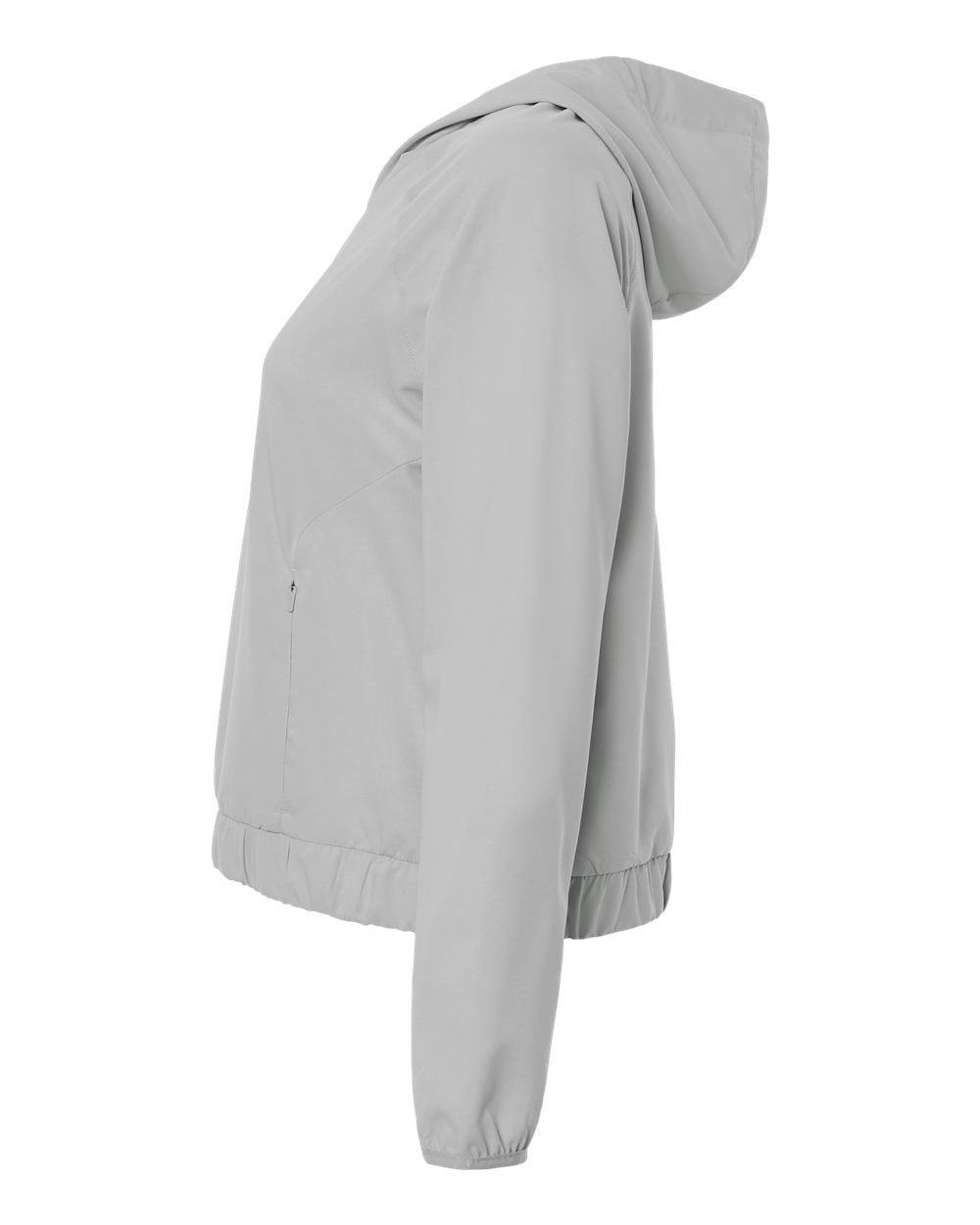 Left View of Platinum Women's UltraUVP Shoreline Long Sleeve Hooded Pullover - CE520LW plain