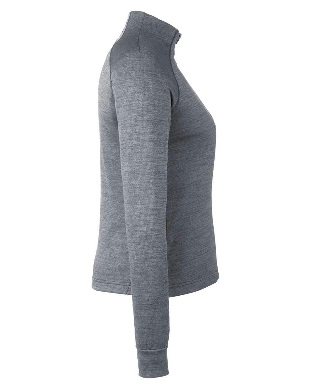 Rear View of Polar Jasper Women's Mission Half-Zip Sweatshirt - S17998