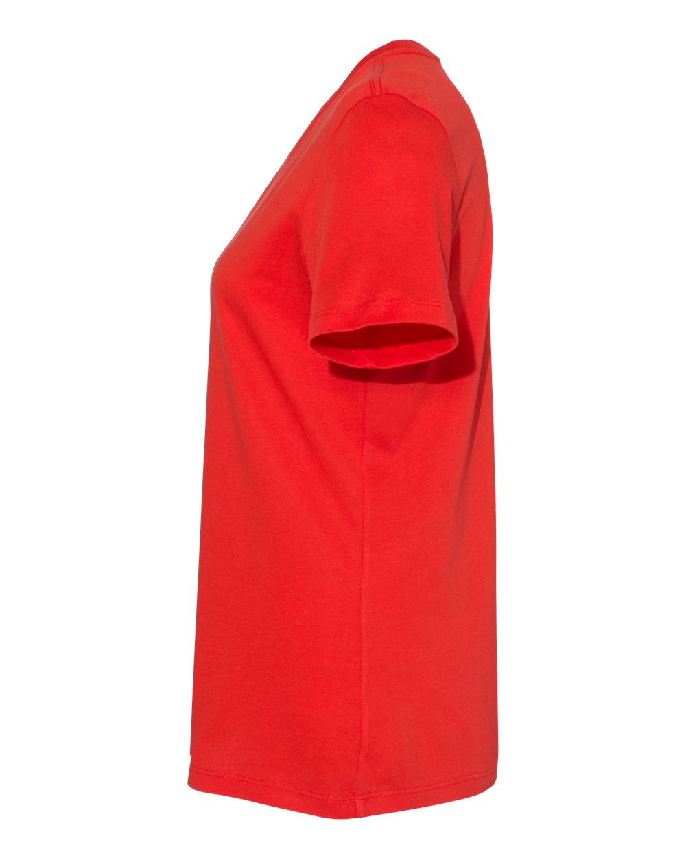 Left View of Poppy Women’s Relaxed Jersey Tee - 6400