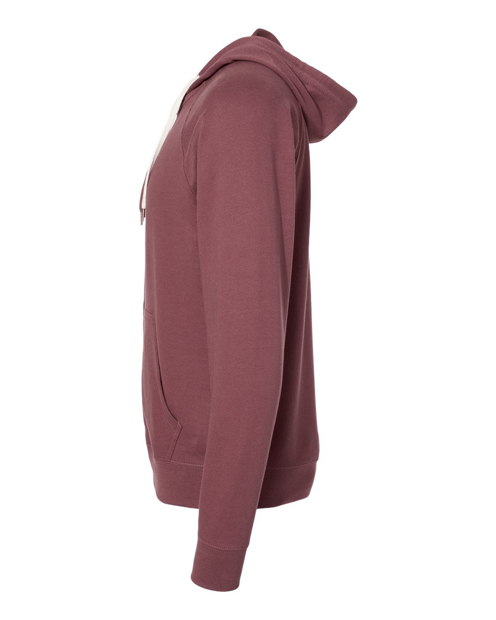 Left View of Port Icon Lightweight Loopback Terry Full-Zip Hooded Sweatshirt - SS1000Z