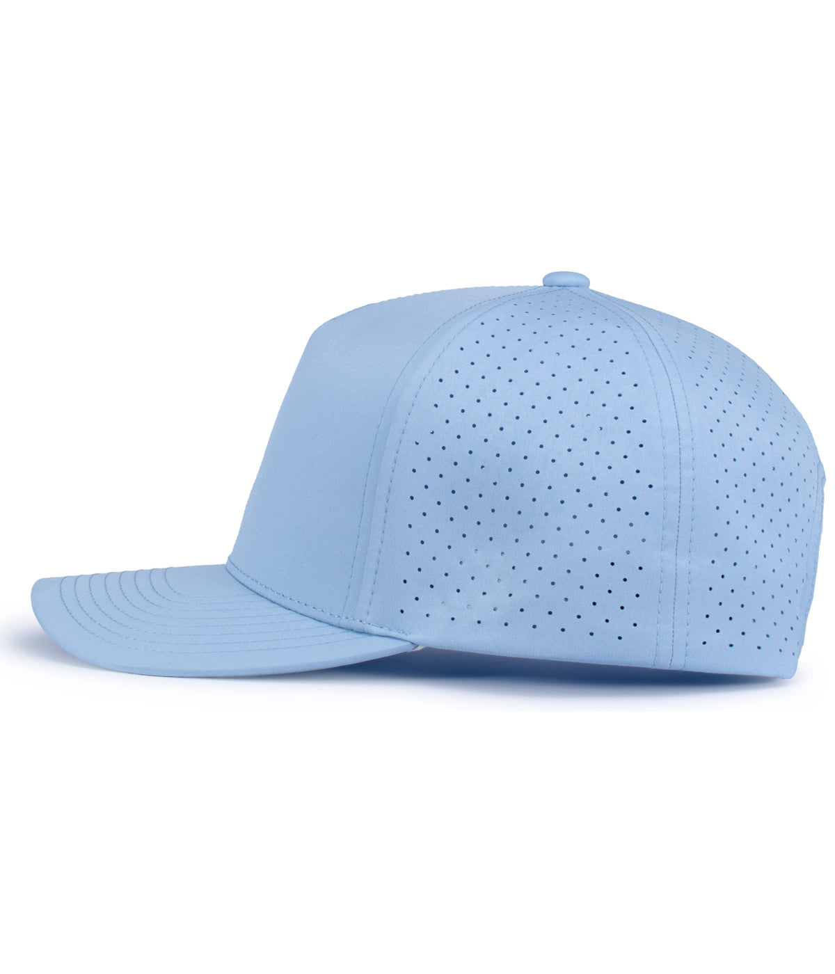 Left View of POWDER BLUE WEEKENDER PERFORATED