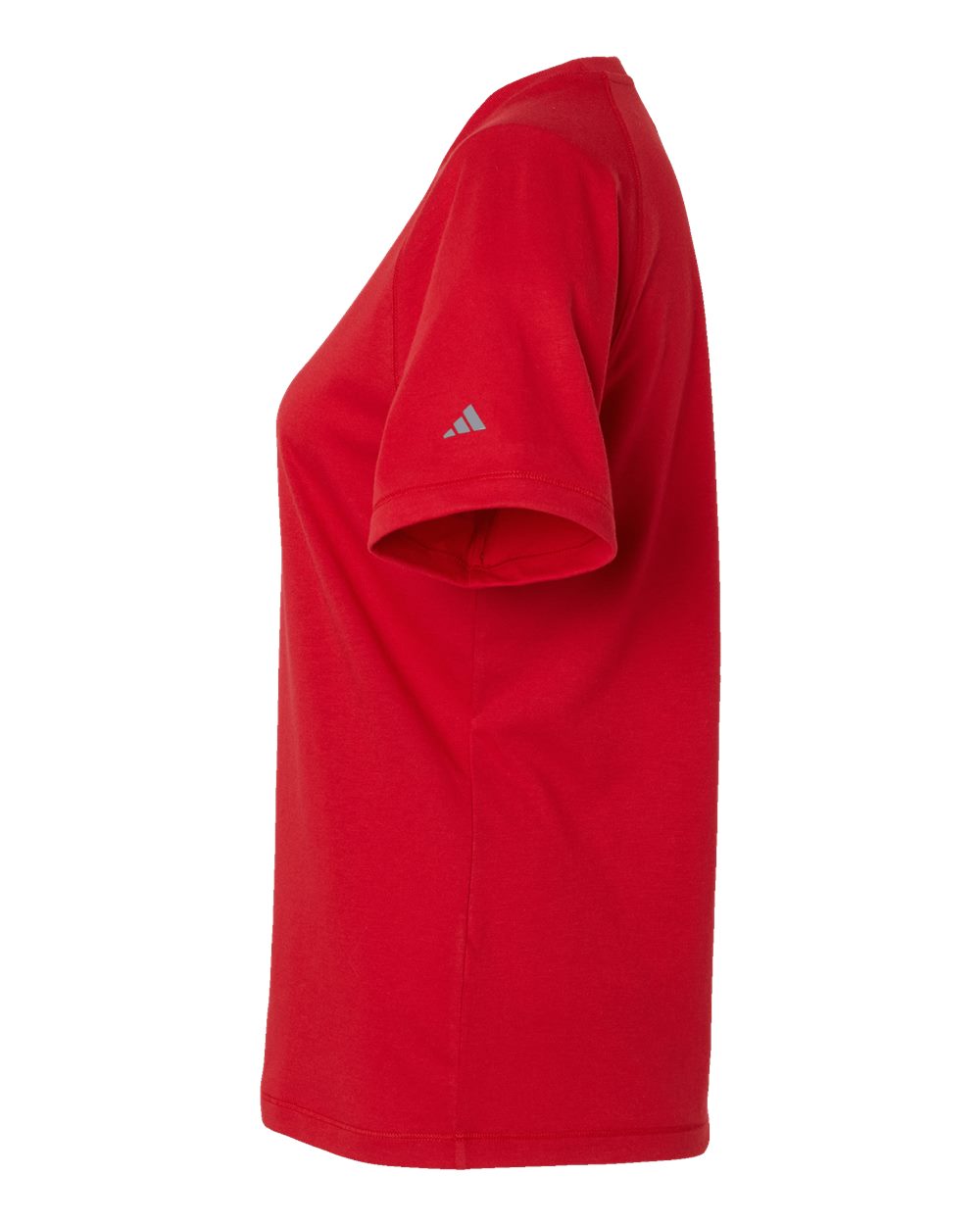 Left View of Power Red Women&#39;s Blended T-Shirt - A557