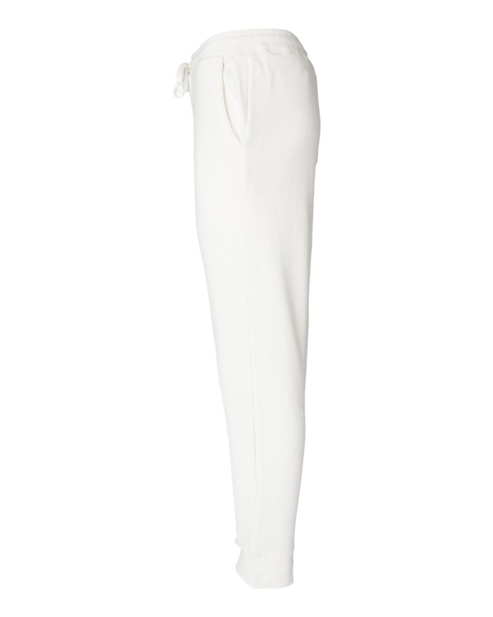Left View of Prepared For Dye Pigment-Dyed Fleece Pants - PRM50PTPD