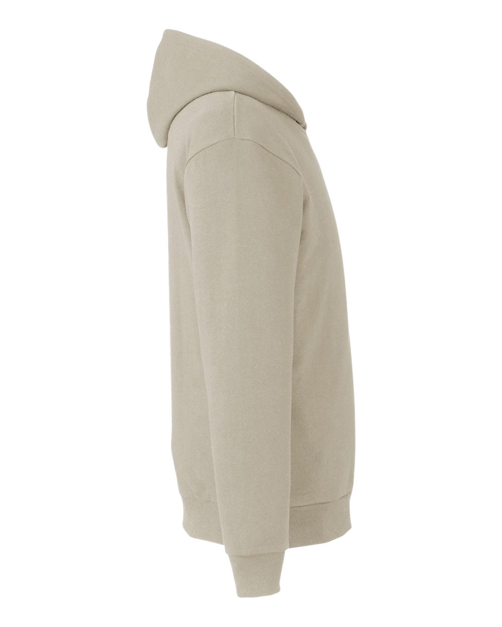 Left View of Pumice Unisex Reclaimist Hooded Sweatshirt - EC5300