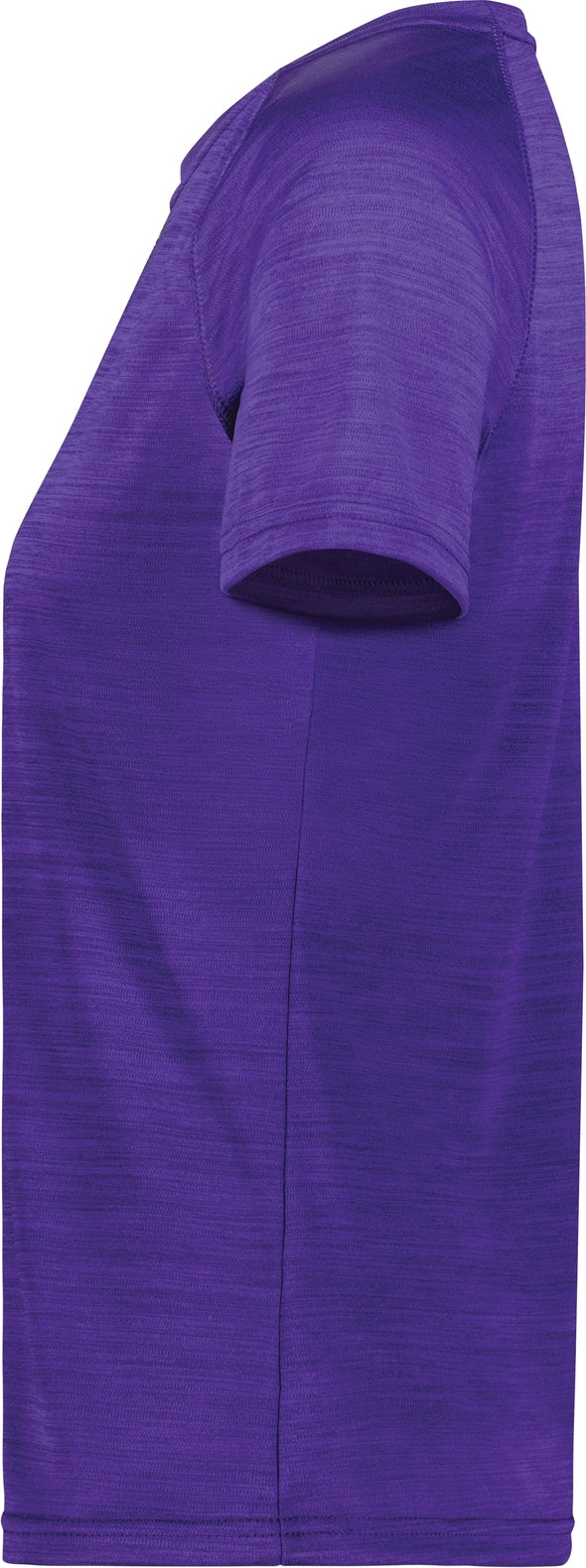 Left View of PURPLE HEATHER LDS ALL-PRO TEE