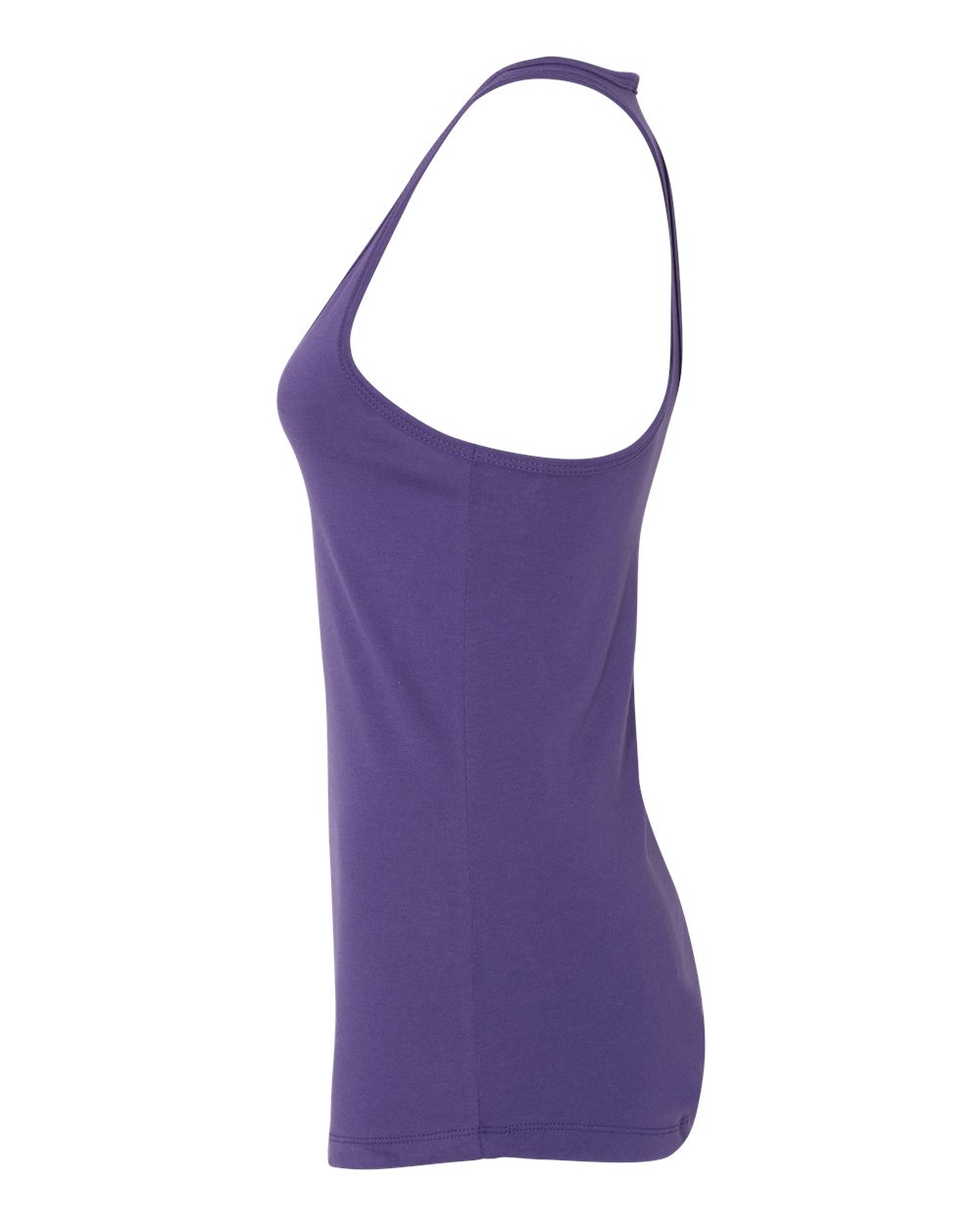 Front View of Purple Rush Women's Ideal Racerback Tank - 1533