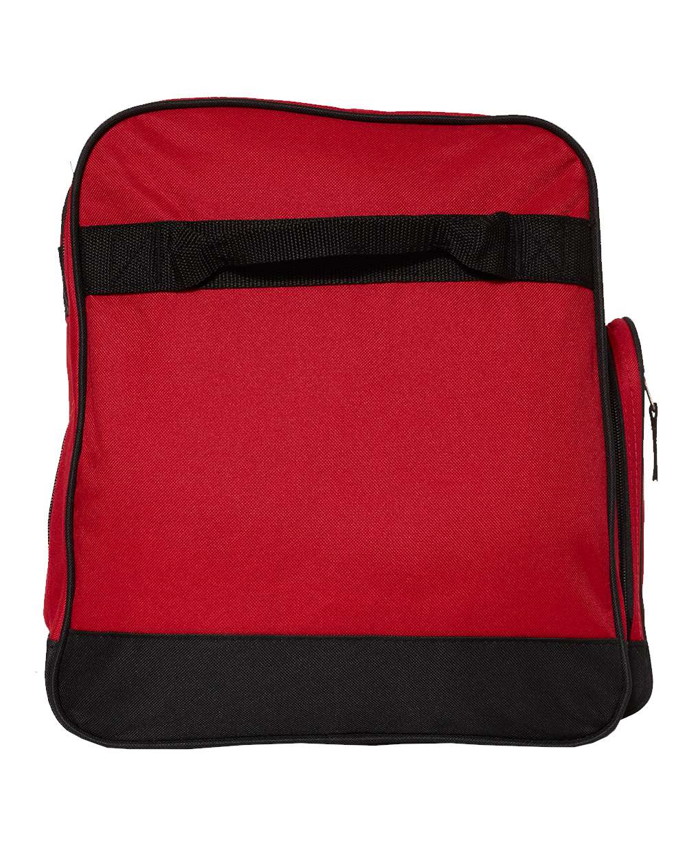 Left View of Red 27" Explorer Large Duffel Bag - 3906