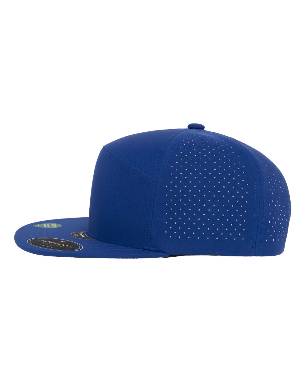 Left View of Royal 110® Premium Arch Perforated Cap - 110AR3 plain