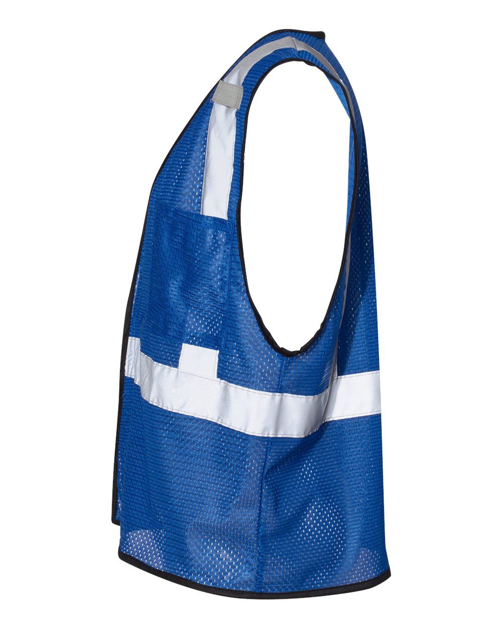 Left View of Royal Blue - B121 EV Series® Enhanced Visibility Non-ANSI Vest - B120-131