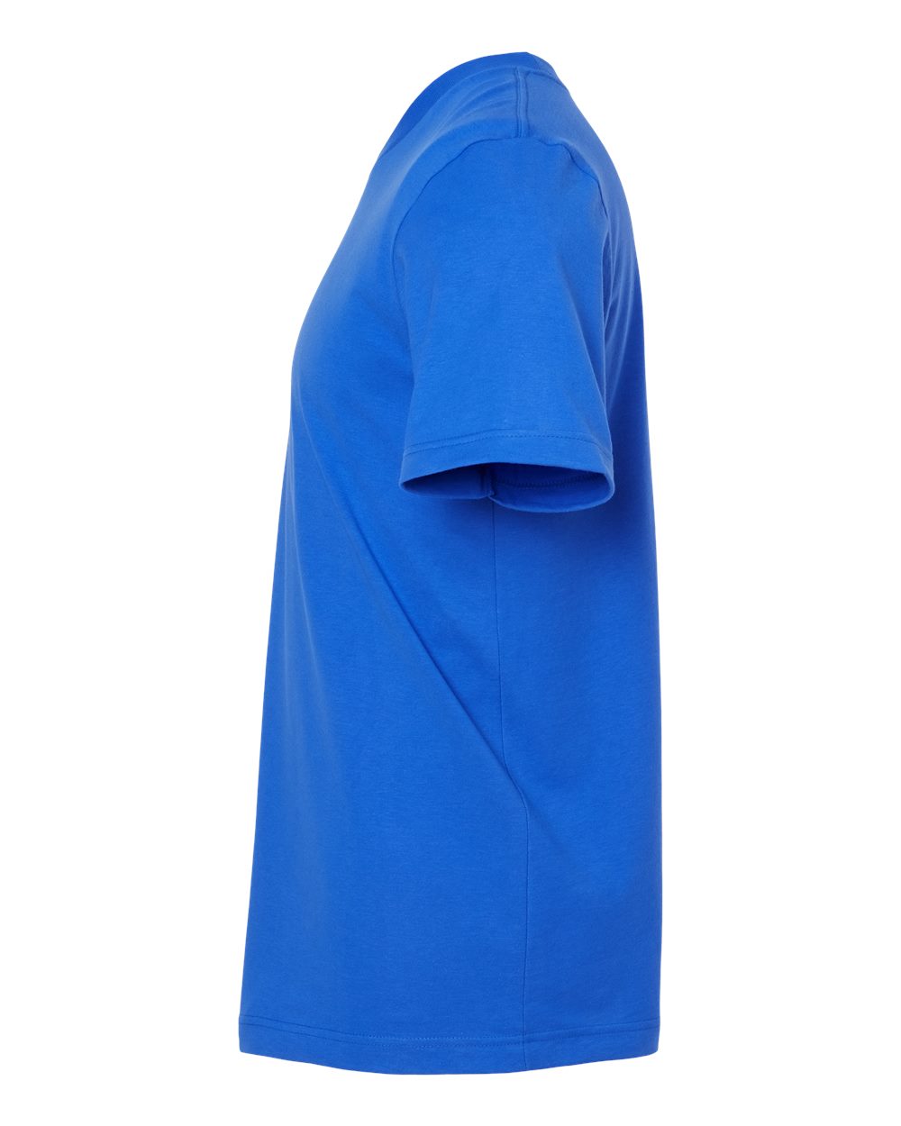 Left View of Royal Combed Cotton T-Shirt - 602
