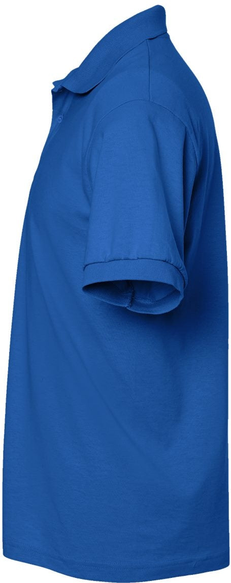 Left View of Royal DryBlend® Jersey Polo - 8800
